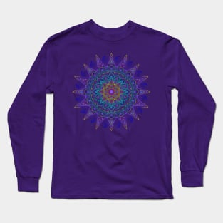 Crystal Mandala Long Sleeve T-Shirt